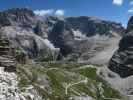 Weg 101 zwischen Oberbachernjoch und Zsigmondy-Hütte (16. Juli)