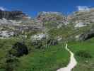 Weg 101 zwischen Oberbachernjoch und Zsigmondy-Hütte (16. Juli)