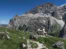 Aaron am Weg 101 zwischen Oberbachernjoch und Zsigmondy-Hütte (16. Juli)