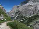 Armin am Weg 103 zwischen Zsigmondy-Hütte und Altensteiner Tal (16. Juli)