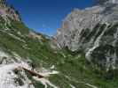 Armin am Weg 103 zwischen Zsigmondy-Hütte und Altensteiner Tal (16. Juli)