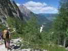 Aaron am Weg 103 zwischen Zsigmondy-Hütte und Altensteiner Tal (16. Juli)