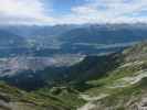 vom Innsbrucker Klettersteig Richtung Südwesten (30. Juli)