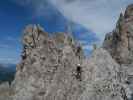 Innsbrucker Klettersteig: zwischen Östlicher Sattelspitze und Westlicher Sattelspitze (30. Juli)