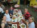 Sabine, ich, Jakob, Friedrich und Doris im Restaurant Schabanack