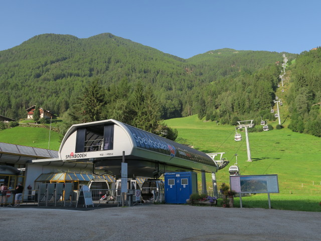 Talstation der Speikbodenbahn, 950 m (4. Aug.)