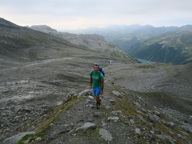 Stefan zwischen Neveser H&ouml;henweg und M&ouml;selerscharte (5. Aug.)
