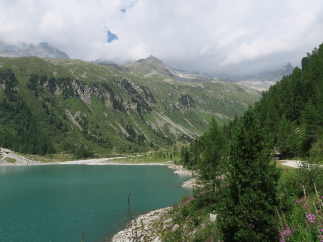 Neveser Stausee, 1.856 m (5. Aug.)