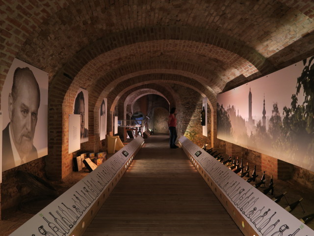 Sabine im Museum Krems