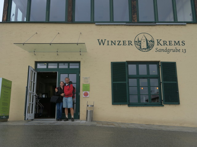 Sabine und ich bei Sandgrube 13