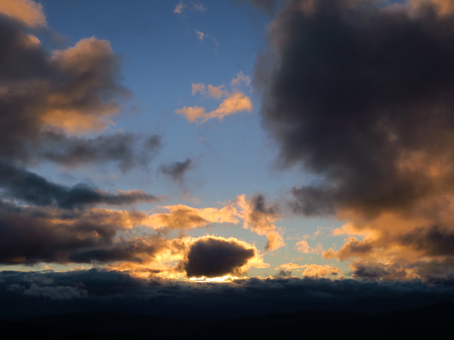 von der Bernhard-Fest-H&uuml;tte Richtung Nordwesten (12. Aug.)