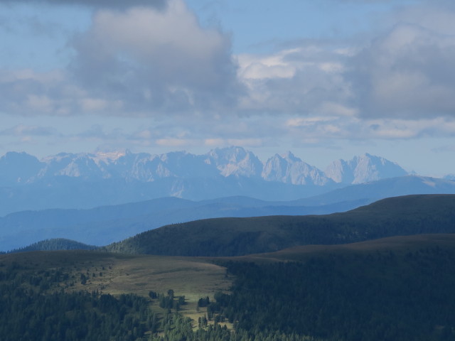 Julische Alpen von der Ackerlh&ouml;he aus (13. Aug.)