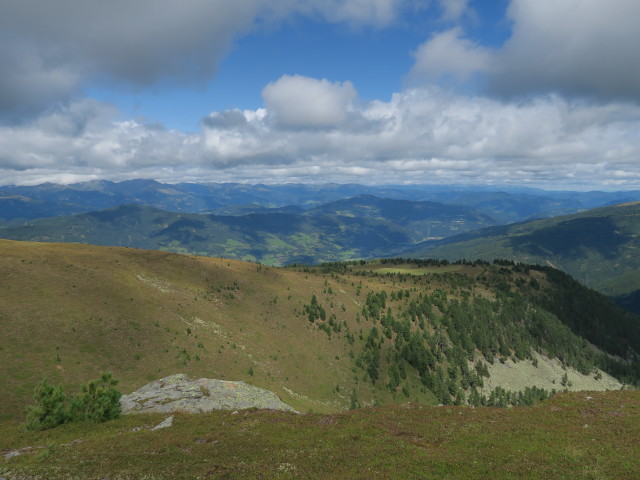 vom Kirbisch Richtung Nordosten (13. Aug.)