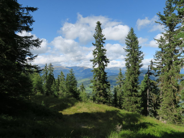 Weg 131 zwischen Kreischberg und Aunerh&uuml;tte (13. Aug.)