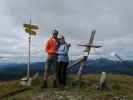 Ich und Sabine auf der Schwarmbrunnhöhe, 2.120 m (13. Aug.)