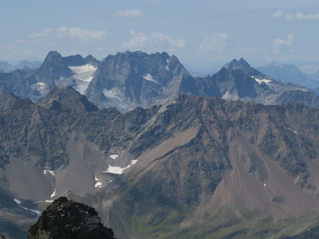 Kuchenspitzgruppe vom Hohen Riffler aus