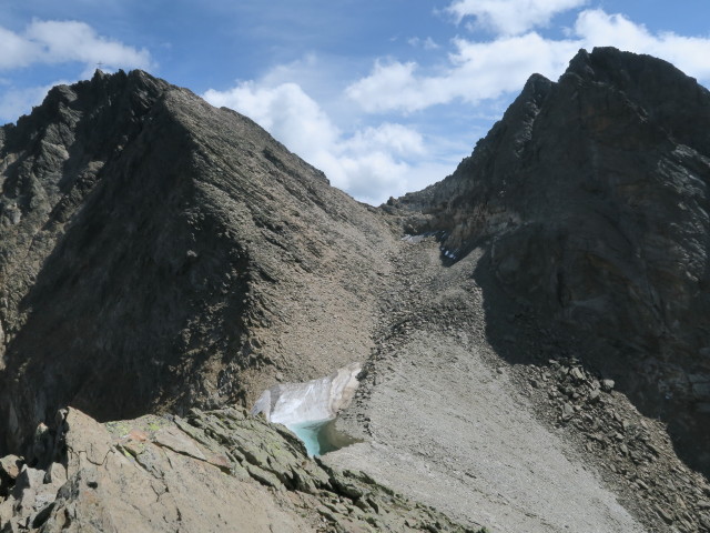 Hoher Riffler und Blankahorn vom Kleinen Riffler aus