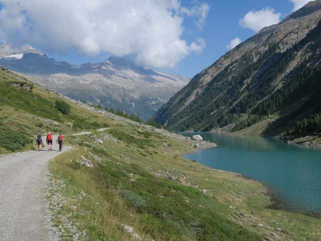 Berliner H&ouml;henweg zwischen Nassbach und Schlegeisbach (25. Aug.)