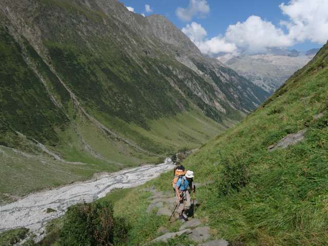 Christoph am Berliner H&ouml;henweg zwischen Furtschaglboden und Furtschaglhaus (25. Aug.)