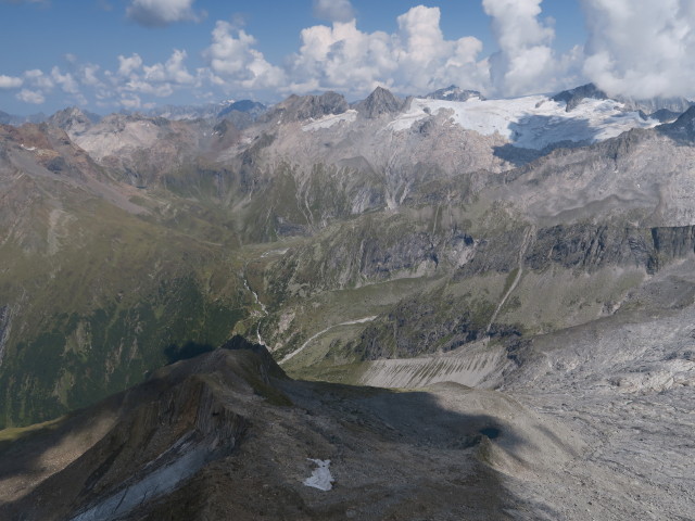 vom Sch&ouml;nbichler Horn Richtung Osten (25. Aug.)