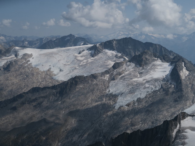 Schwarzensteinkees und Hornkees vom Gro&szlig;en M&ouml;seler aus (26. Aug.)