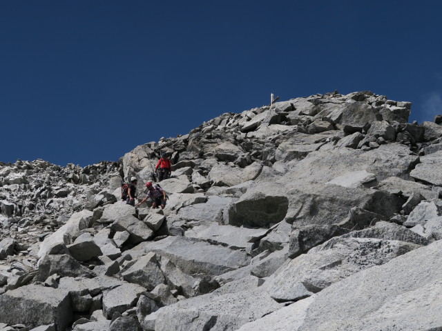 zwischen Gro&szlig;em M&ouml;seler und &Ouml;stlichem Neveser Ferner (26. Aug.)