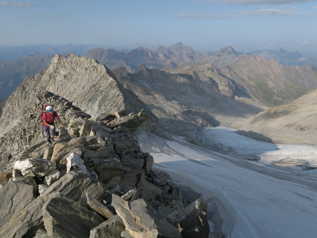 Gudrun zwischen Wei&szlig;zintferner und Hohem Wei&szlig;zint (27. Aug.)