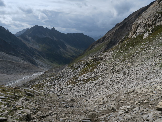 Weg 1 zwischen Hochfeilerh&uuml;tte und Wei&szlig;kar (27. Aug.)