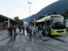 Bahnhof Mayrhofen, 627 m (25. Aug.)