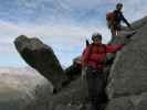 Gudrun und Christoph zwischen Schlegeiskees und Furtschaglkees (26. Aug.)