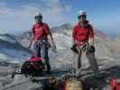 Gudrun und Christoph zwischen Schlegeiskees und Furtschaglkees (26. Aug.)