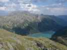 Neveser Stausee vom Neveser Höhenweg aus (26. Aug.)