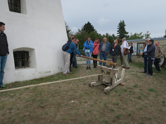 Ich bei der Windmühle