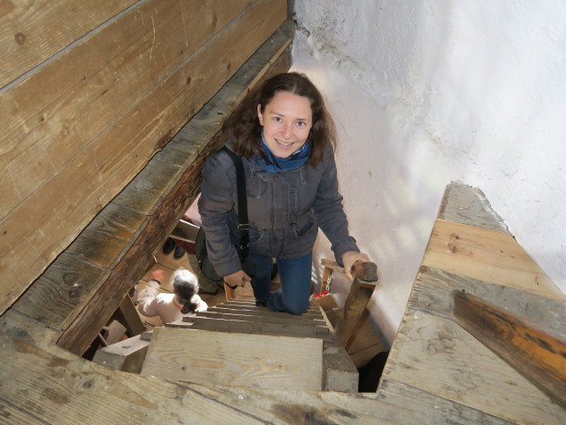 Sabine in der Windmühle