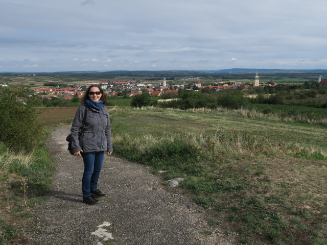 Sabine bei der Windmühle