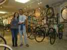 Sabine und ich im Fahrradmuseum