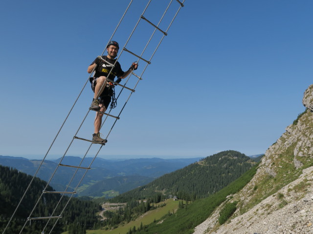 Heli-Kraft-Klettersteig: Lin auf der Riesenleiter (8. Sep.)