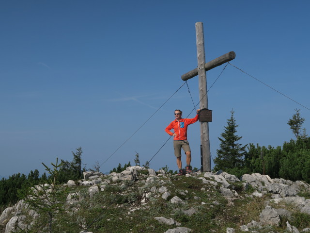 Ich am Ringkogel, 1.668 m (9. Sep.)