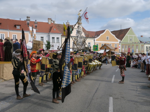 Markteröffnung bei der Pestsäule