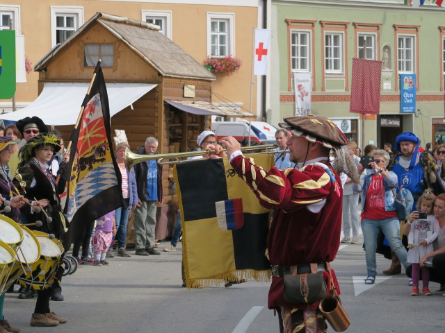 Markteröffnung bei der Pestsäule