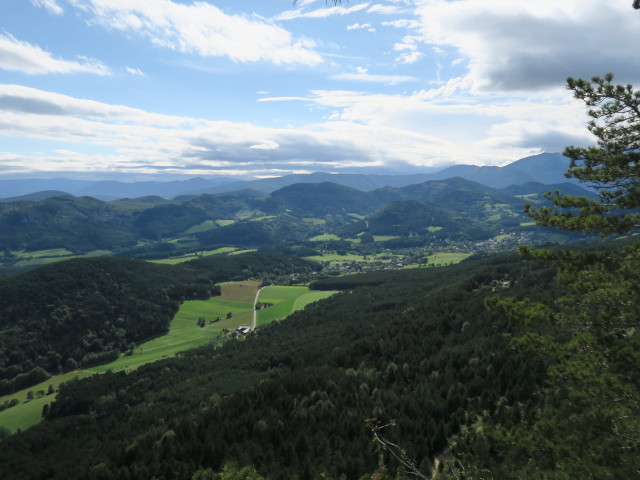 vom Gebirgsvereins-Klettersteig Richtung Südwesten