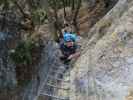 Gebirgsvereins-Klettersteig: Sabine in der Pannoniawand