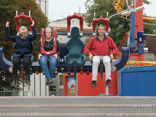 Viktoria, Alexandra und ich im 'Tornado'