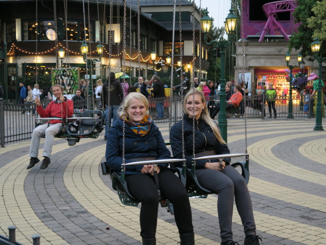 Ich, Viktoria und Katharina im Praterturm