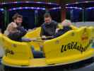 Alexandra, Florian, Norbert und Viktoria in der Wildalpenbahn