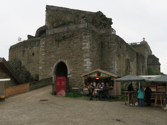 Markttag auf der Burgruine Aggstein, 501 m