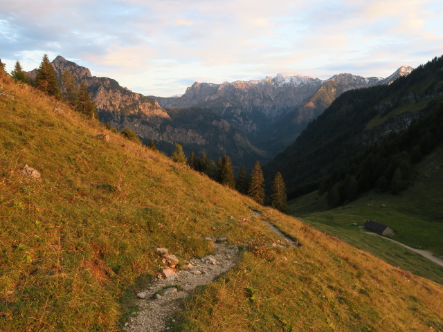 Weg 31 zwischen Bleckwand und Wetzlerhütte (22. Sep.)