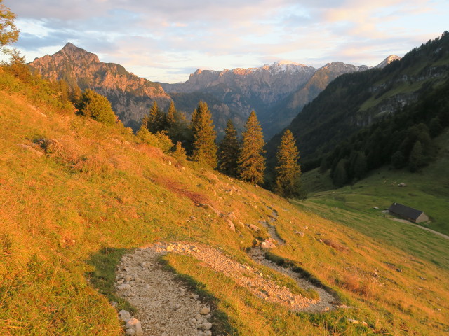 Weg 31 zwischen Bleckwand und Wetzlerhütte (22. Sep.)