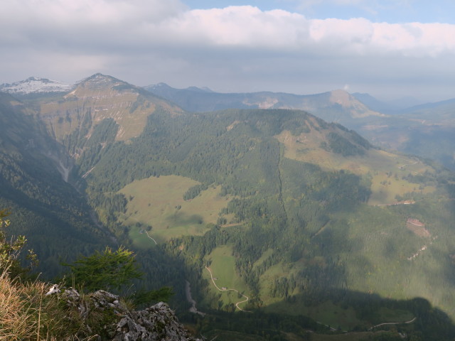 vom Wieslerhorn Richtung Westen (23. Sep.)