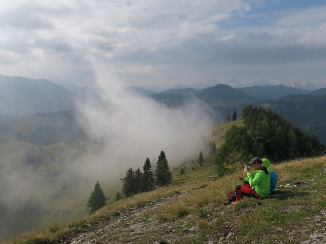 vom Wieslerhorn Richtung Süden (23. Sep.)